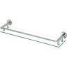 Полка прямая (стеклянная) 60 см Savol S-608791 хром