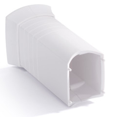 Аксессуар для скрытия кабеля (белый RAL9016, пластик)