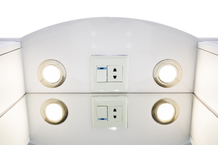 Шкаф-зеркало Элегант 65 Идеал Эл. Домино