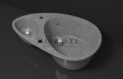 Мойка прямоугольная (635х490х195) Арлин Z15Q8 (темно серый)*