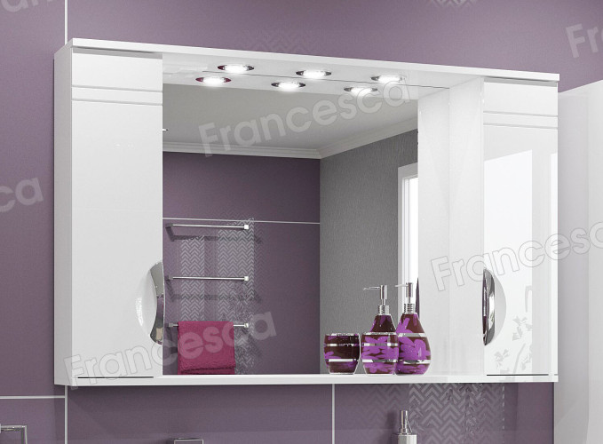 Зеркало-шкаф Francesca Доминго 120