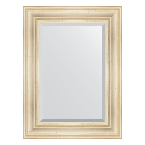 Зеркало настенное с фацетом EVOFORM в багетной раме травленое серебро, 59х79 см, BY 3393