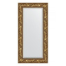 Зеркало настенное с фацетом EVOFORM в багетной раме Византия золото, 59х119 см, BY 3493