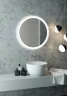 Зеркало Континент Planet white Led D 700 с бесконтактным сенсором