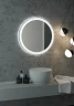 Зеркало Континент Planet white Led D 700 с бесконтактным сенсором