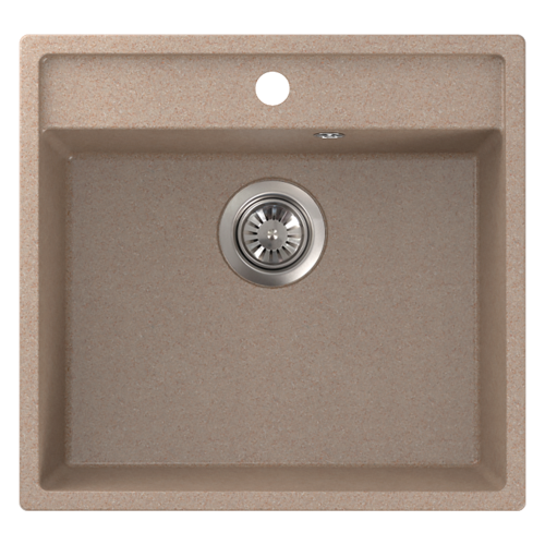 Кухонная мойка Formastone FostoGran FG 52-50, прямоугольная, дюна