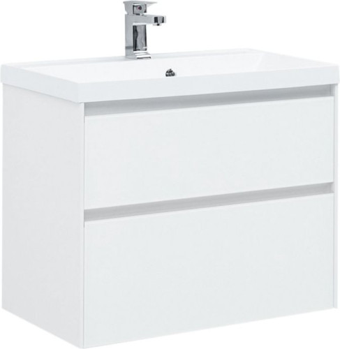 Мебель для ванной Aquanet Гласс 80 белый