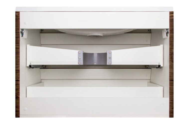 Тумба подвесная Style Line Атлантика 90, Люкс старое дерево, PLUS