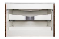 Тумба подвесная Style Line Атлантика 90, Люкс старое дерево, PLUS