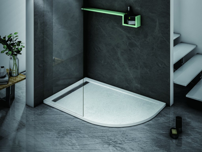 Экран для поддона из искусственного мрамора CEZARES TRAY-AS-RH-100/80-100-SCR-R