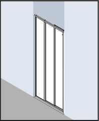 Душевая дверь Kermi Ibiza 2000 I2 ST3 100181AK