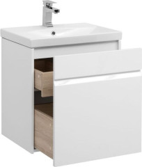 Тумба с раковиной Aquanet Палермо 60 белый