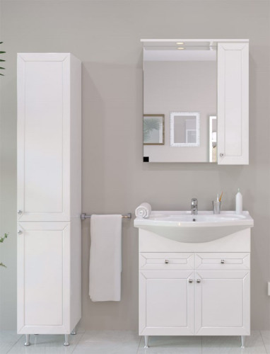 Зеркальный шкаф San Star Бриз 60 с подсветкой