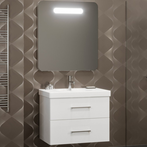 Комплект мебели для ванной Smile Арабеско 70 подвесной