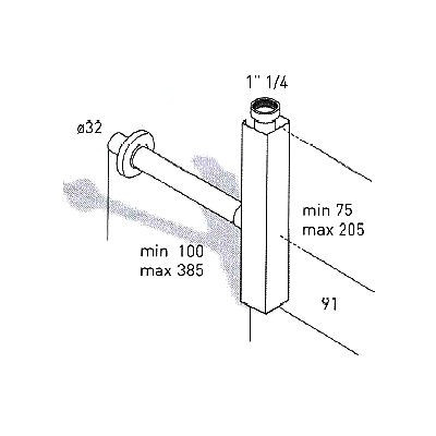 Сифон Migliore Ricambi ML.RIC-10.117