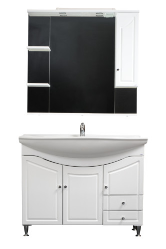 Комплект Тумба 100 Петра с раковиной Стиль 1050