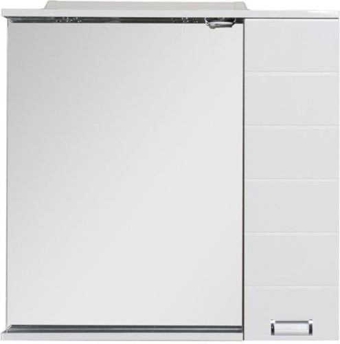 Зеркало-шкаф Aquanet Сити 90 L венге