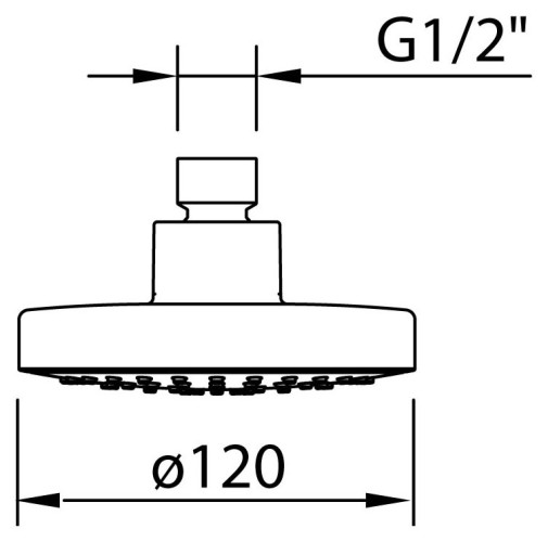 Верхний душ Clever Round Air 12 99604