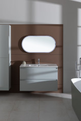 Тумба под раковину Allen Brau Eclipse 1.E1003.PWM 100 рapyrus white matt