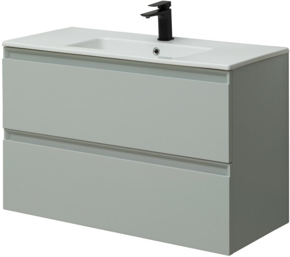 Тумба под раковину Allen Brau Eclipse 1.E1003.PWM 100 рapyrus white matt