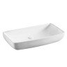 Раковина Azario 60х38,5х13, накладная, белая (AZ-4959B)