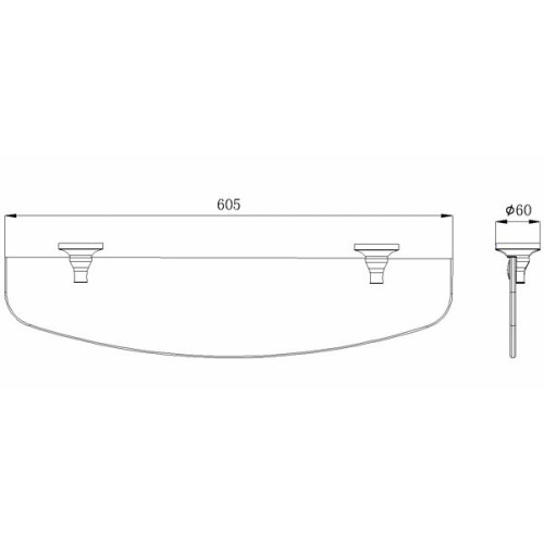 Полка Rush Corsica CO42610