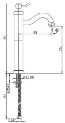 Смеситель Paini Duomo 88CR211LLSSR