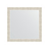 Зеркало настенное EVOFORM в багетной раме травленое серебро, 74х74 см, BY 0667