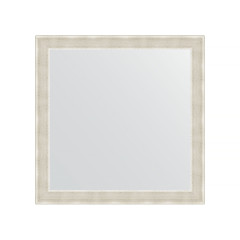 Зеркало настенное EVOFORM в багетной раме травленое серебро, 74х74 см, BY 0667