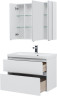 Мебель для ванной Aquanet Гласс 90 белый
