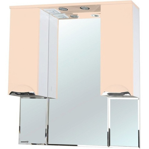 Зеркальный шкаф Bellezza Альфа 90 с подсветкой