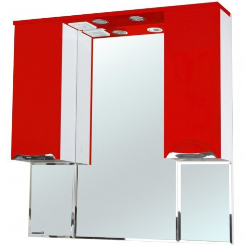 Зеркальный шкаф Bellezza Альфа 90 с подсветкой