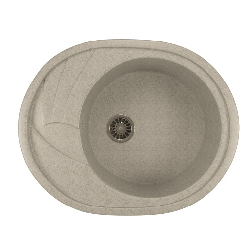 Мойка из искусственного мрамора MIXLINE ML-GM17 46,5x57 (525117)