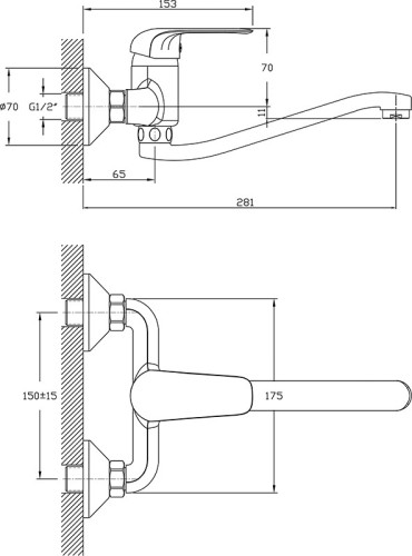 Смеситель для кухни Rush Fiji FI1835-28