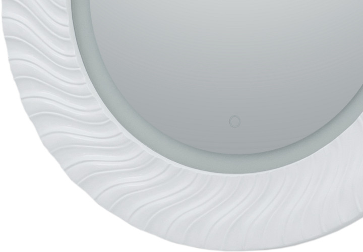 Зеркало Aquanet Милан 80 белый LED