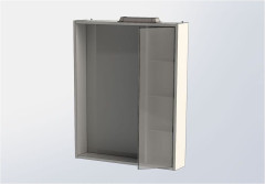 Зеркало-шкаф Aquanet Клио 70 белый