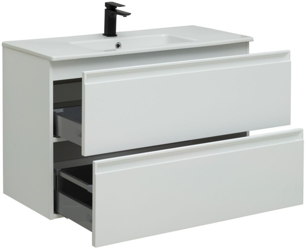 Тумба под раковину Allen Brau Eclipse 1.E1003.WM 100 white matt