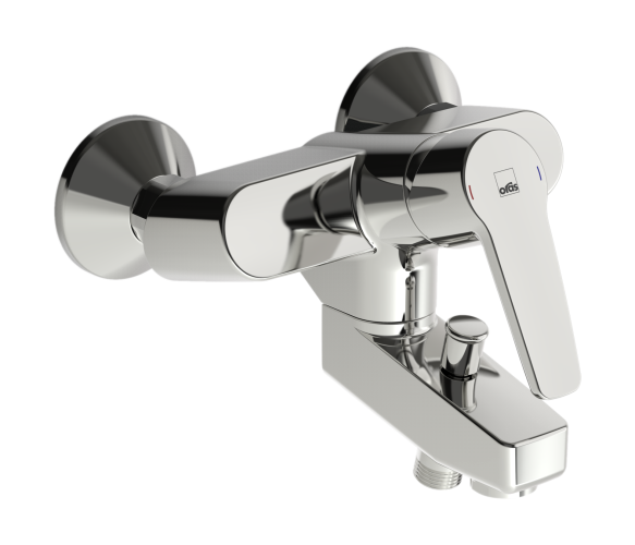 Смеситель настенного монтажа Oras Saga для ванны и душа (3972Y)
