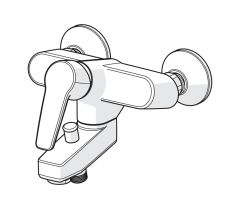 Смеситель настенного монтажа Oras Saga для ванны и душа (3972Y)