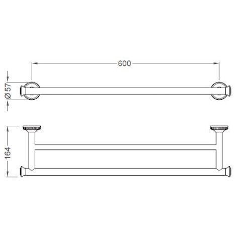 Держатель для полотенец Schein Superior 7066040
