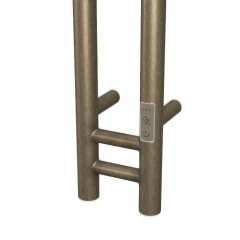 Полотенцесушитель электрический (I-образный) Bauedge Stella DB-0069, 13x120 см