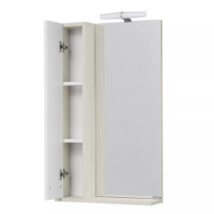 Зеркало-Шкаф AQUATON БЕККА 50 белый дуб (1A214502BAC20)