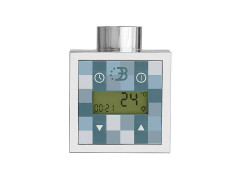 Панель управления для полотенцесушителей Маргроид КТХ-4, хром