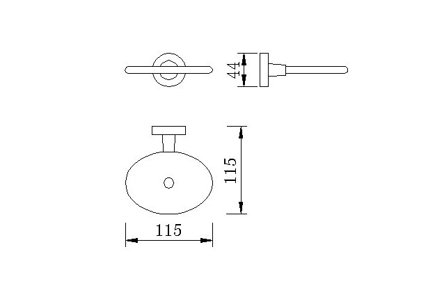 Мыльница литая RUSH Victoria (VI71410)