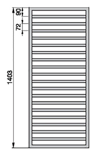 Полотенцесушитель Zehnder Quaro QA-140-060