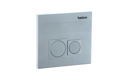 Кнопка смыва для инсталляций beWash Bona P02MC, хром матовый