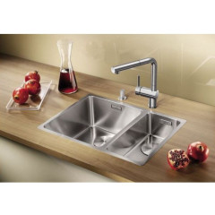 Кухонная мойка Blanco Andano 340/180-IF чаша слева