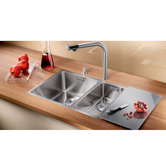 Кухонная мойка Blanco Andano 340/180-IF чаша слева