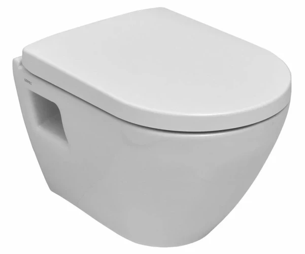 Подвесной унитаз Serel SMART с сиденьем-микролифт SM12+BETA SLIM