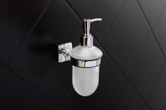 Дозатор жидкого мыла Fixsen Kvadro, хром (FX-61312 )